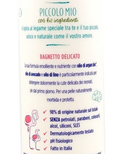 Fissan Piccolo Mio - Bagnetto Delicato Con Bio Ingredienti - 250ml